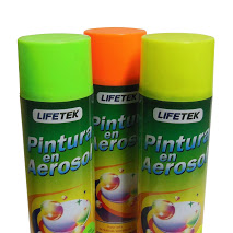 PINTURA SPRAY FLUOR  450 ML COLORES